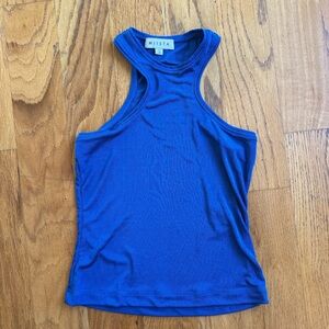 Miista Blue Tank Top